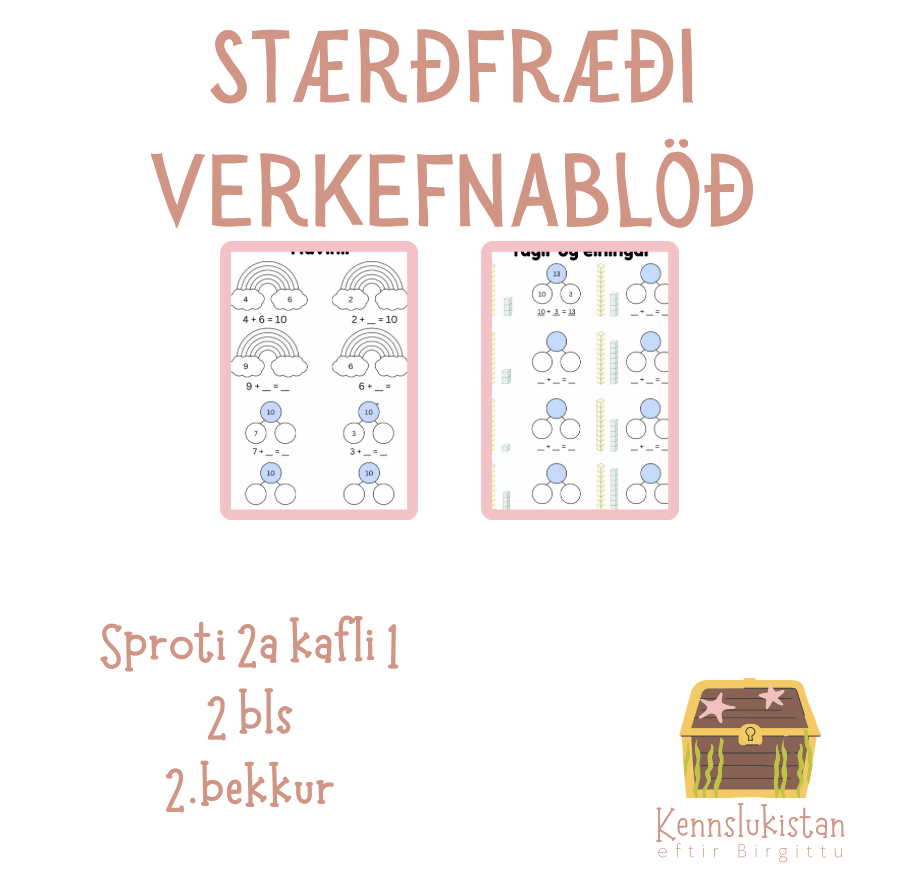 Stærðfræði verkefnablöð