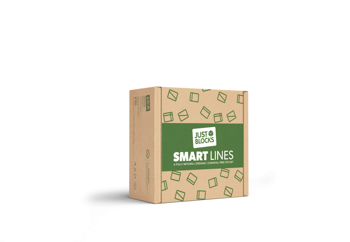 Smart Lines lítið sett - viðarkubbar
