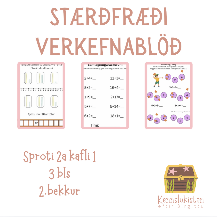 Stærðfræði verkefnablöð