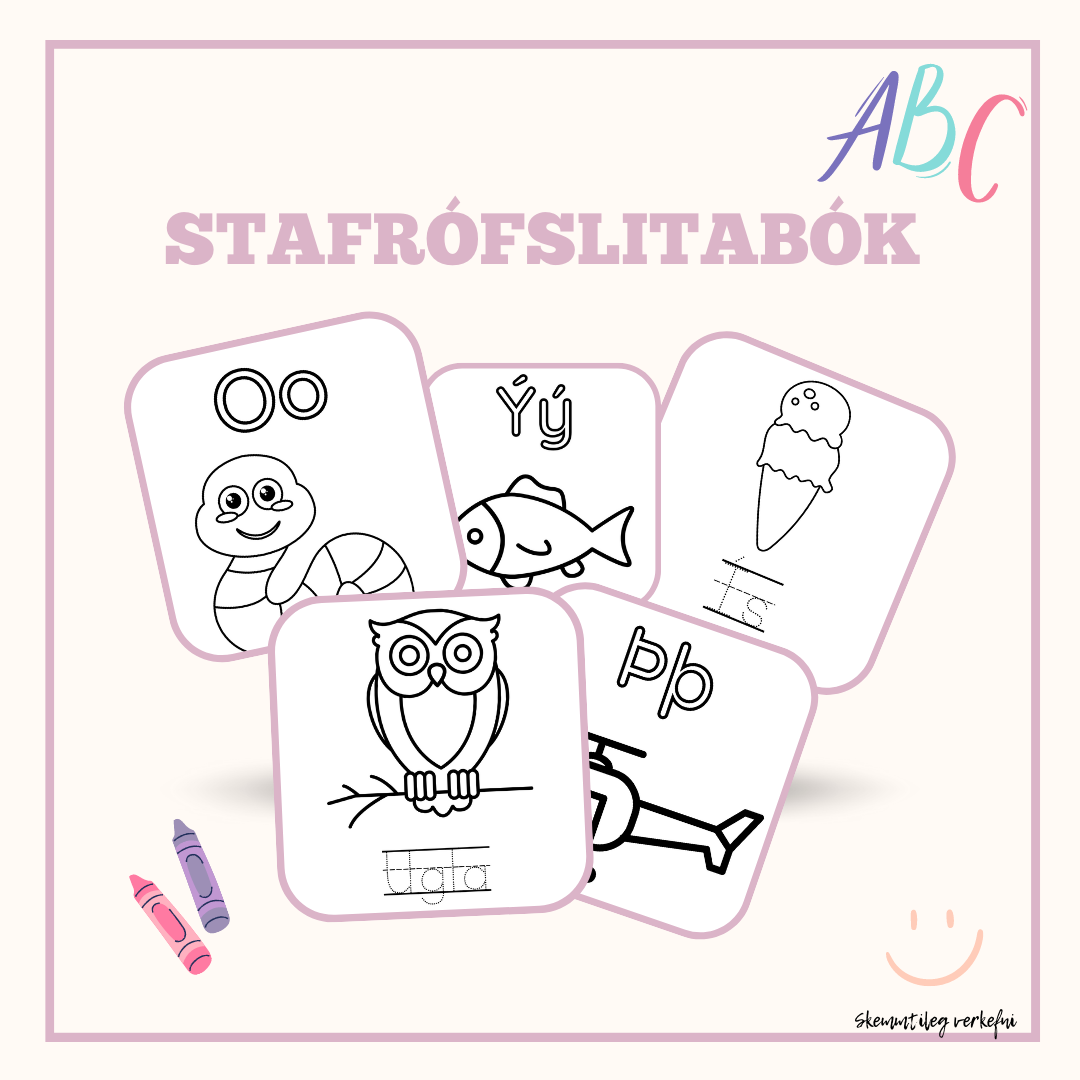 Stafrófslitabók