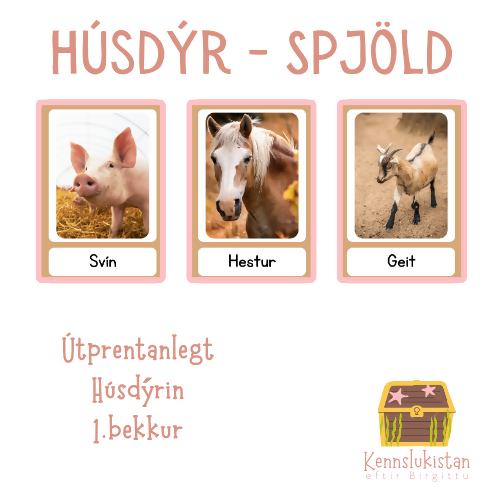 Sýnimynd - húsdýr