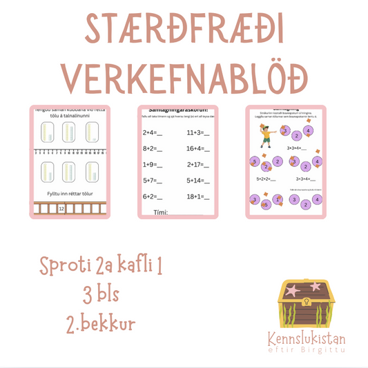 Stærðfræði verkefnablöð
